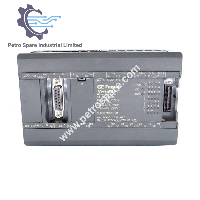 Controlador Lógico Programável Micro GE Fanuc IC200UAL006