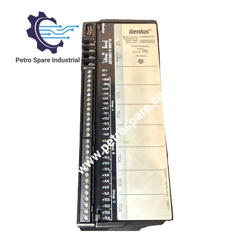 كتلة إدخال الثرموقبل GE Fanuc Genius I-O IC660BBA023