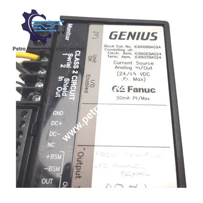 IC660BBA024 GE Fanuc Genius I-O | Stroombron I/O-blok