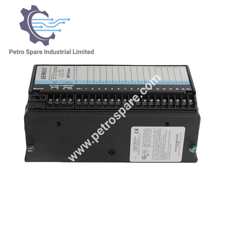 IC660BBD020 | GE Fanuc | Bloco de E/S Fonte/Dreno de 16 Circuitos