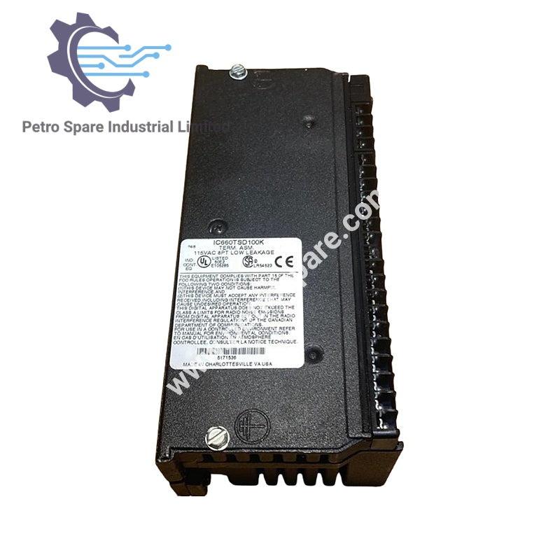 GE Fanuc IC660BBD101 115VAC 8-Circuit Discrete I/O Block