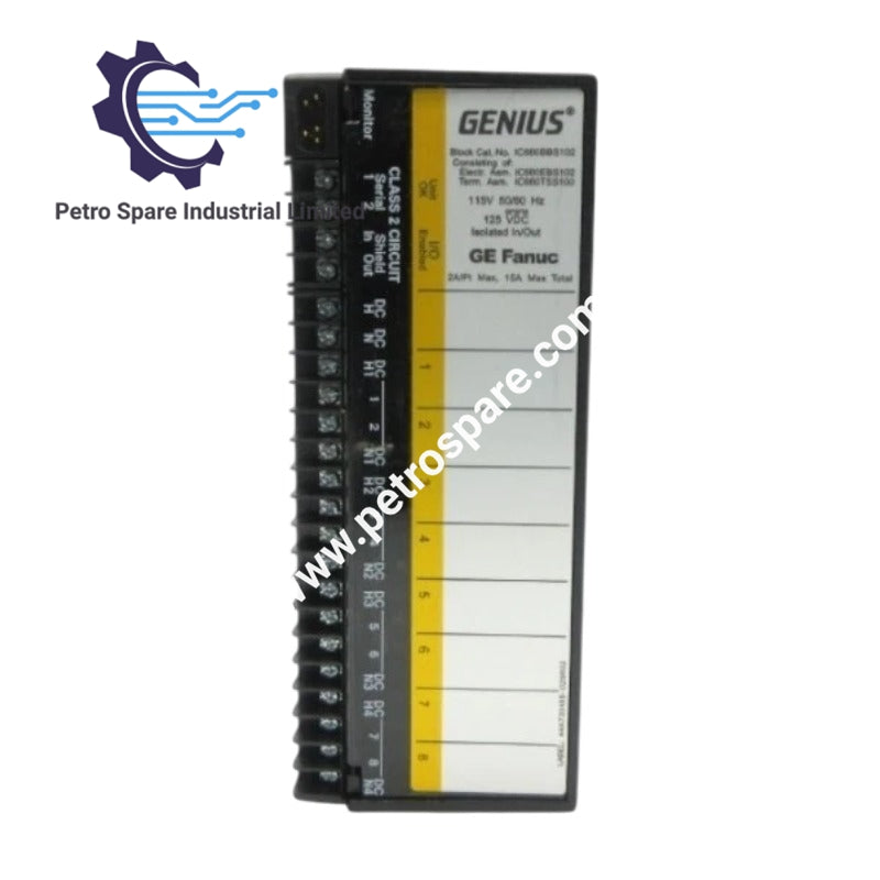 GE Fanuc Genius I-O IC660BBS102 | In- en Uitsetblok