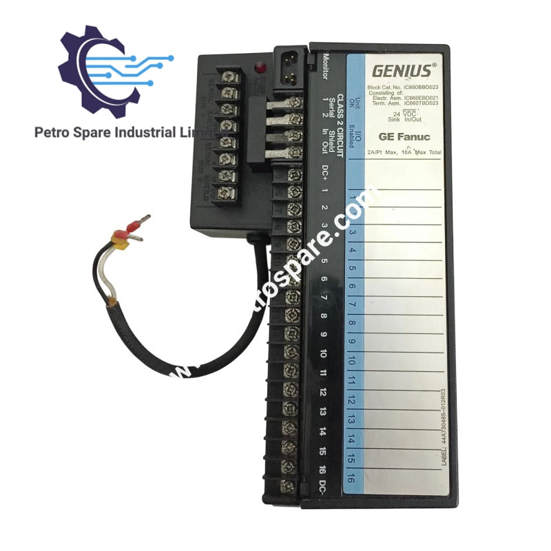 IC660BSM021 | Módulo de conmutación de bus I-O Genius de GE Fanuc