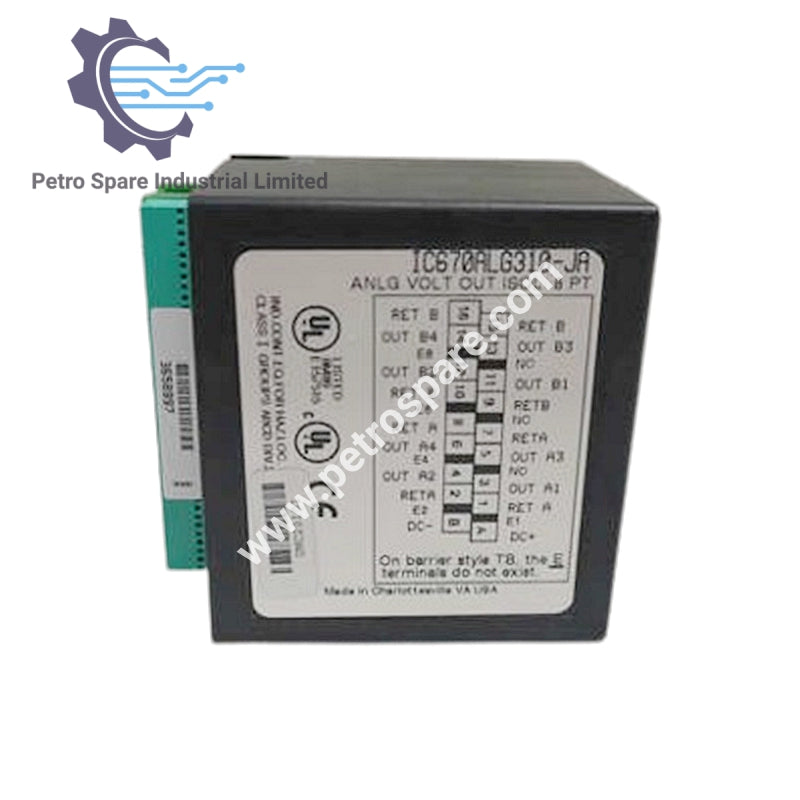 IC670ALG310 GE Fanuc Isolated Analog Output Module
