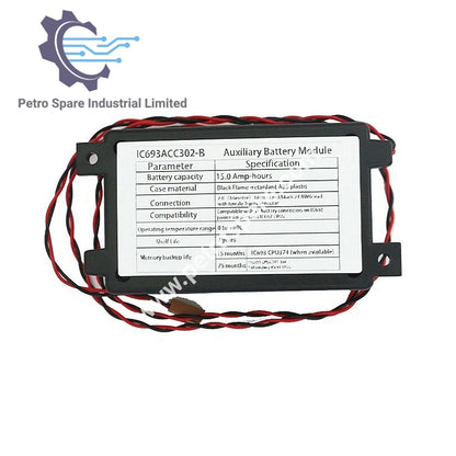 حزمة بطارية مساعدة IC693ACC302B من سلسلة GE Fanuc 90-30