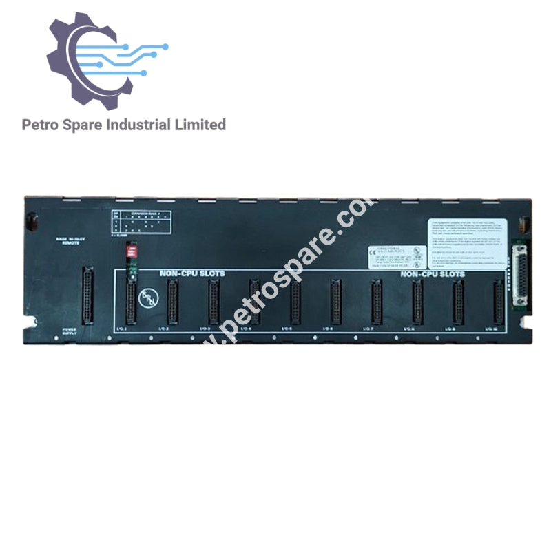 GE Fanuc IC693CHS393 10 Yuvalı Uzaqdan Baza Plitəsi