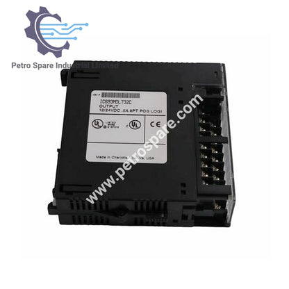GE Fanuc - IC693MDL732 - Saída de Lógica Positiva 12/24 Volt DC