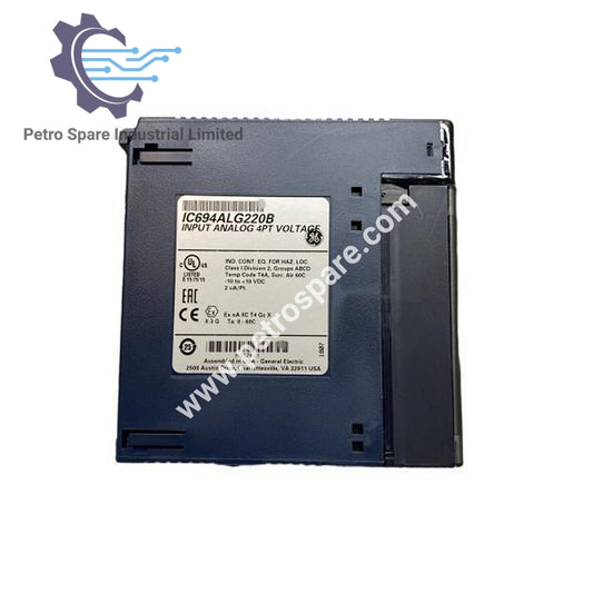 Módulo de Entrada de Tensão Analógica GE Fanuc IC694ALG220 de 4 Canais