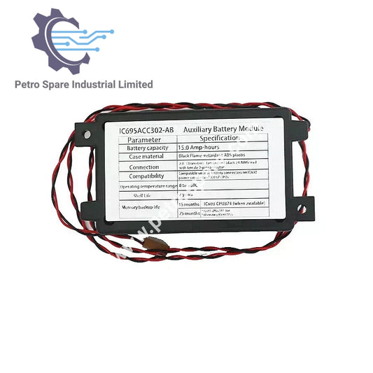 IC695ACC302-AB | GE Fanuc - Módulo de Bateria Auxiliar