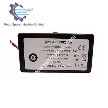 Módulo Auxiliar de Bateria Inteligente PACSystems IC695ACC302 GE Fanuc