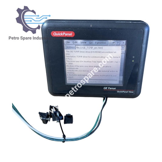 GE Fanuc QuickPanel Operator Panel | IC754VSI06STD