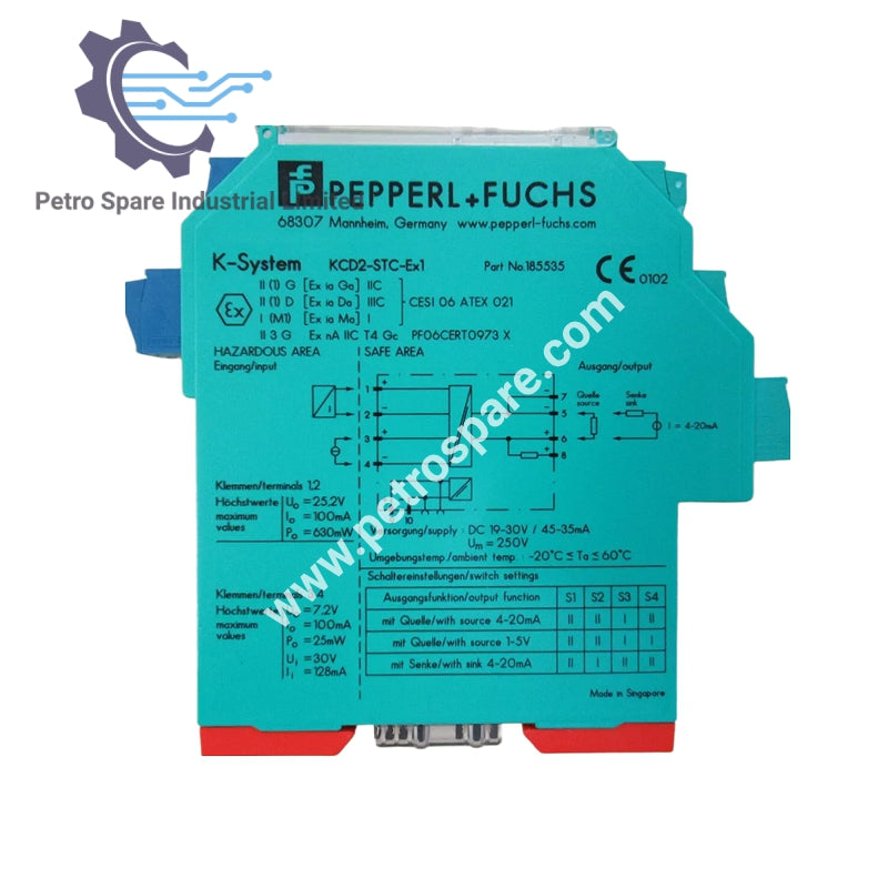 Pepperl+Fuchs | KCD2-STC-EX1 | Fuente de alimentación del transmisor SMART