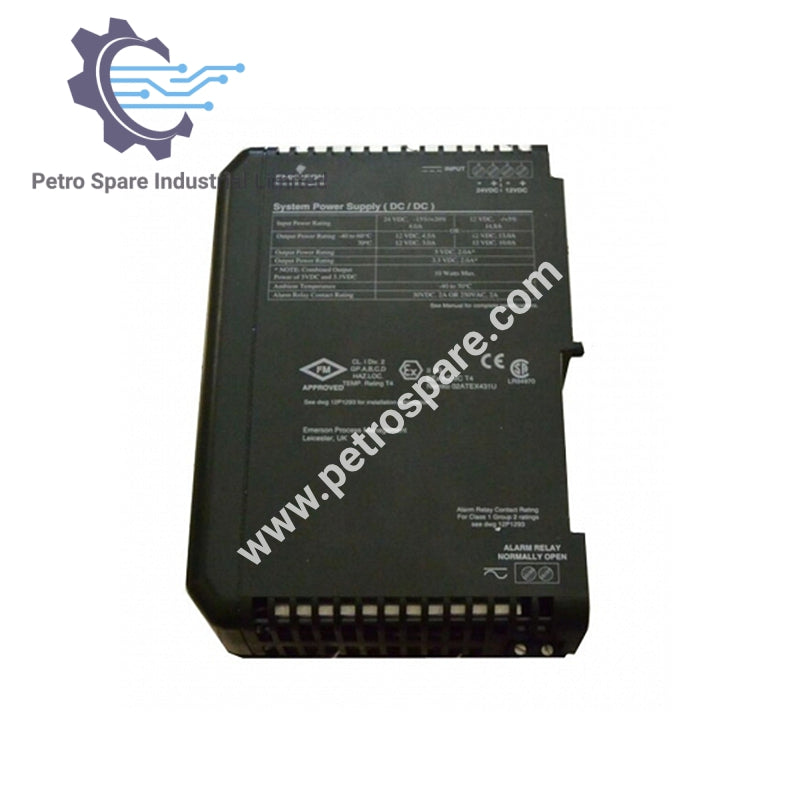 KJ1501X1-PW1 Power Supply Module | Emerson