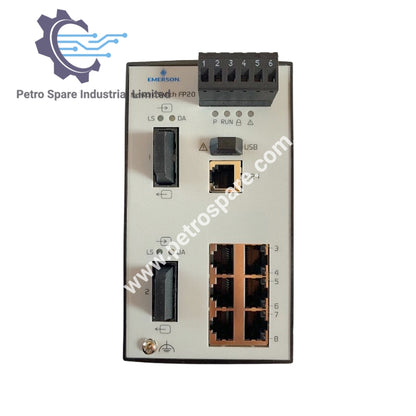 Emerson KJ1611X1-BE1 | 8-Port Şəbəkə Dəyişdirici Modulu