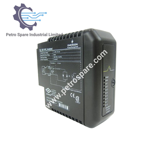 KJ3001X1-BC1 | Emerson DeltaV | Modul Input Diskret Terasing