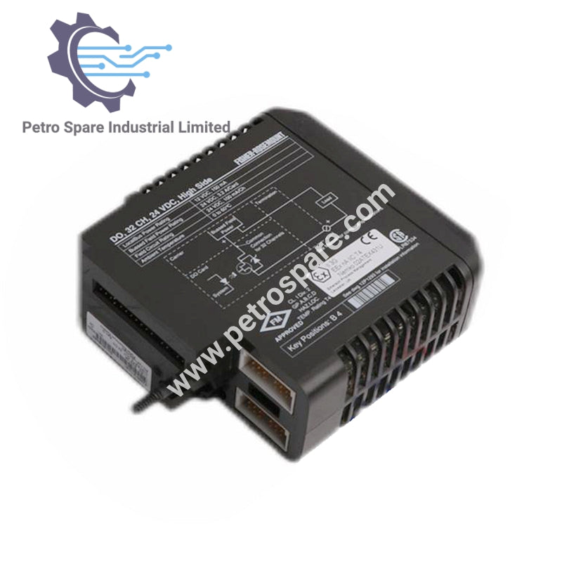 Emerson KJ3001X1-CB1 DO, 32-Channel, 24 VDC, High Side Card