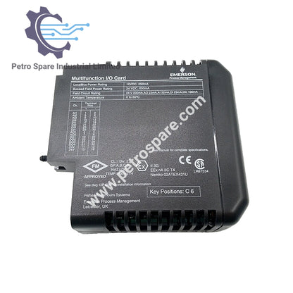KJ3006X1-BA1 - Placa Multifuncional de E/S Emerson