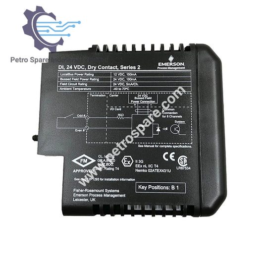 DeltaV KJ3008X1-BA1 Emerson modul za sekvencu događaja
