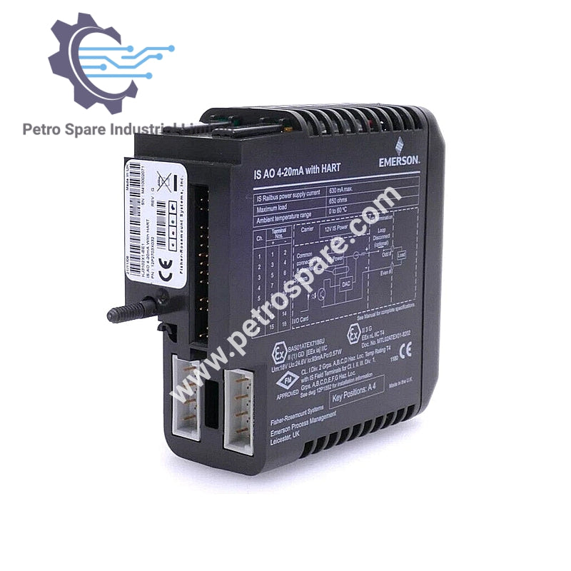 Analog Output KJ3102X1-BE1 Emerson 4-20mA HART