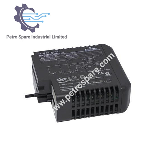 KJ3203X1-BA1 | Emerson | DI 32-Channel 24 VDC Dry Contact Card