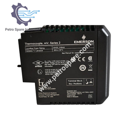DeltaV Emerson KJ3224X1-BA1 Thermocouple / mV Input