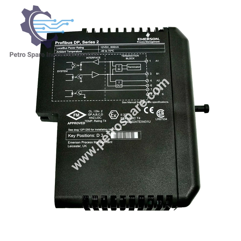 Emerson KJ3243X1-BA1 | Серия 2 ProfibusDP карта