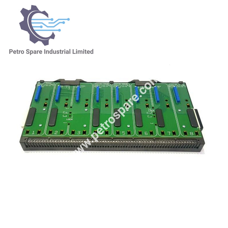 8 Wide I/O Carrier Emerson KJ4001X1-BE1 with Shield Bar
