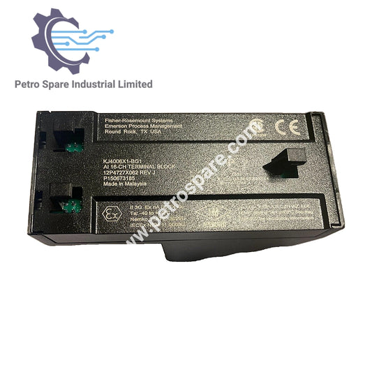 Bloc de bornes AI Emerson KJ4006X1-BG1 16 canaux