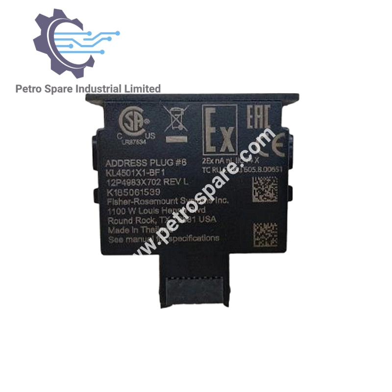 KL4501X1-BF1 Emerson Fisher Rosemount CHARM Address Plug