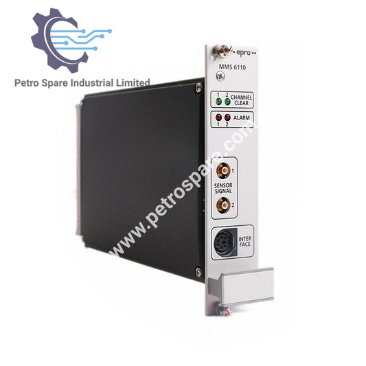 MMS 6110 - Epro | Monitor de Vibración de Eje de Doble Canal MMS6110