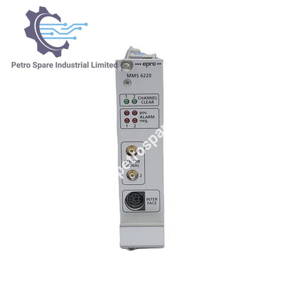 Emerson Epro MMS 6220 İki Kanallı Eksantriklik Monitoru MMS6220