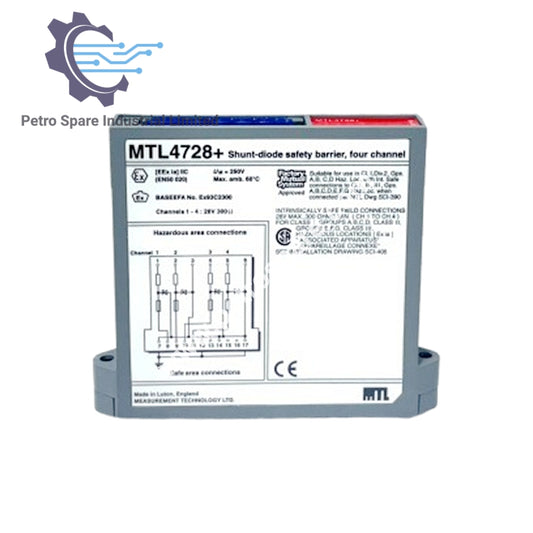 MTL4728+ Eaton MTL 4-Channel Barrier for Four Outputs