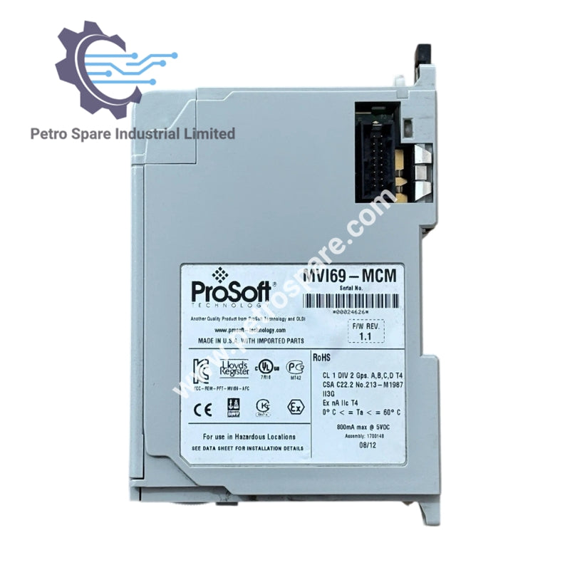MVI69-MCM | Модул за комуникация ProSoft CompactLogix