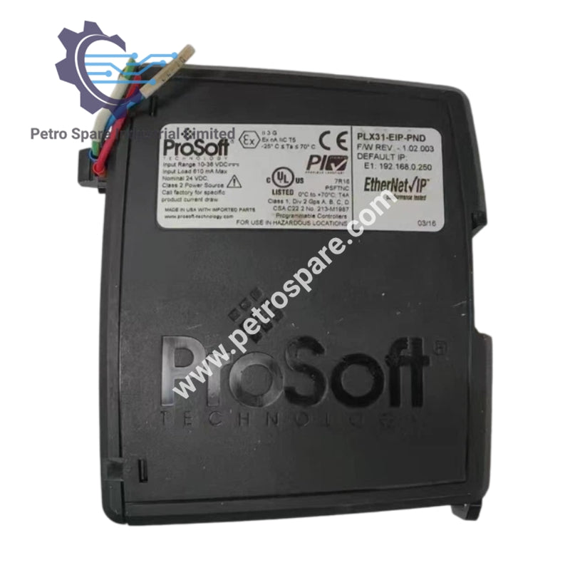Modbus TCP/IP Gateway ProSoft PLX31-EIP-PND