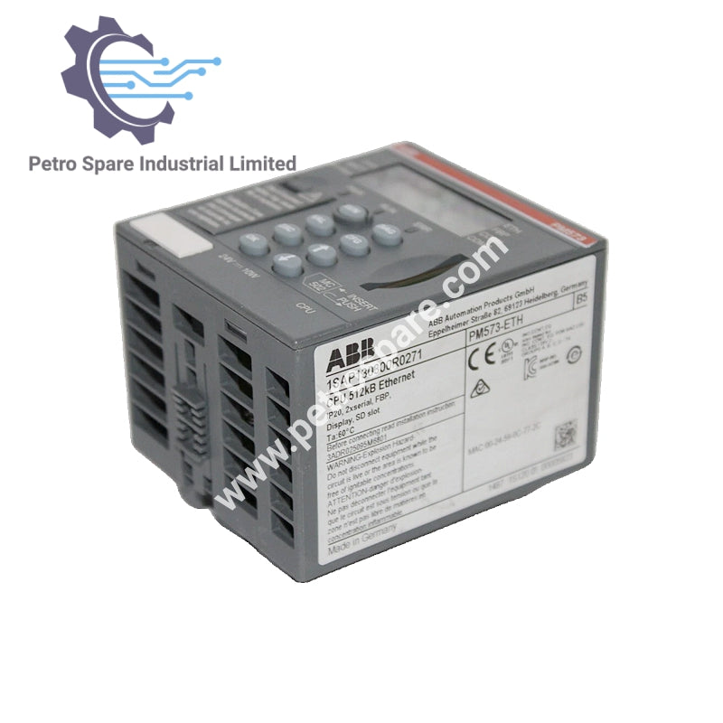 Processor Module PM573-ETH ABB Product ID:1SAP130300R0271