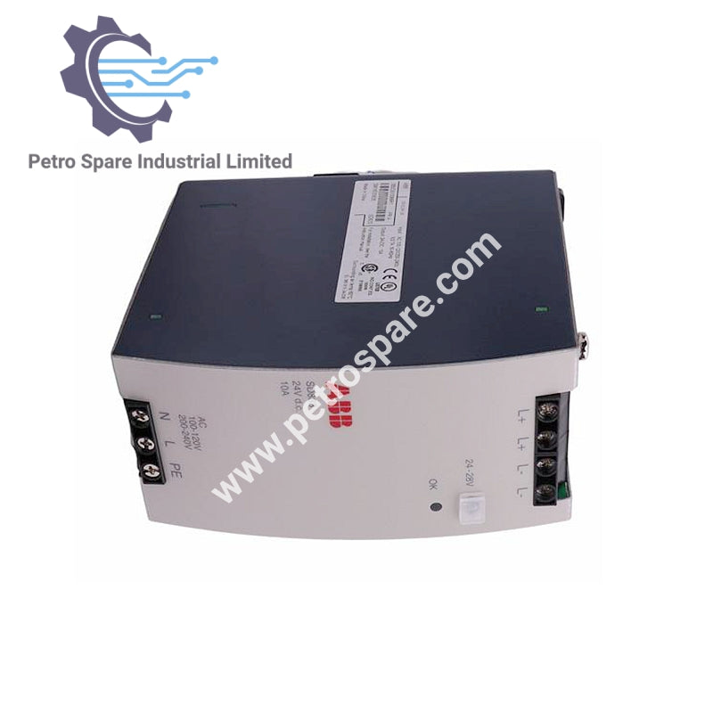 ABB SD833 3BSC610066R1 مصدر طاقة | التيار الناتج المقنن: 10 أ