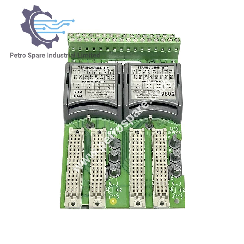 Rockwell T9802 ICS Triplex Pemasangan Penamatan Input Digital