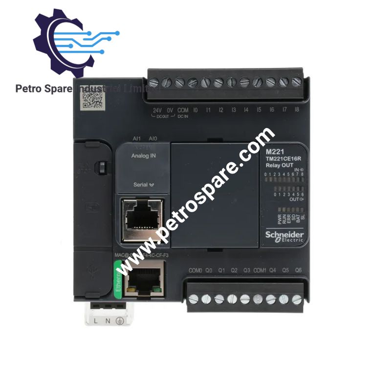 ตัวควบคุมลอจิก Modicon M221 Schneider Electric TM221CE16R