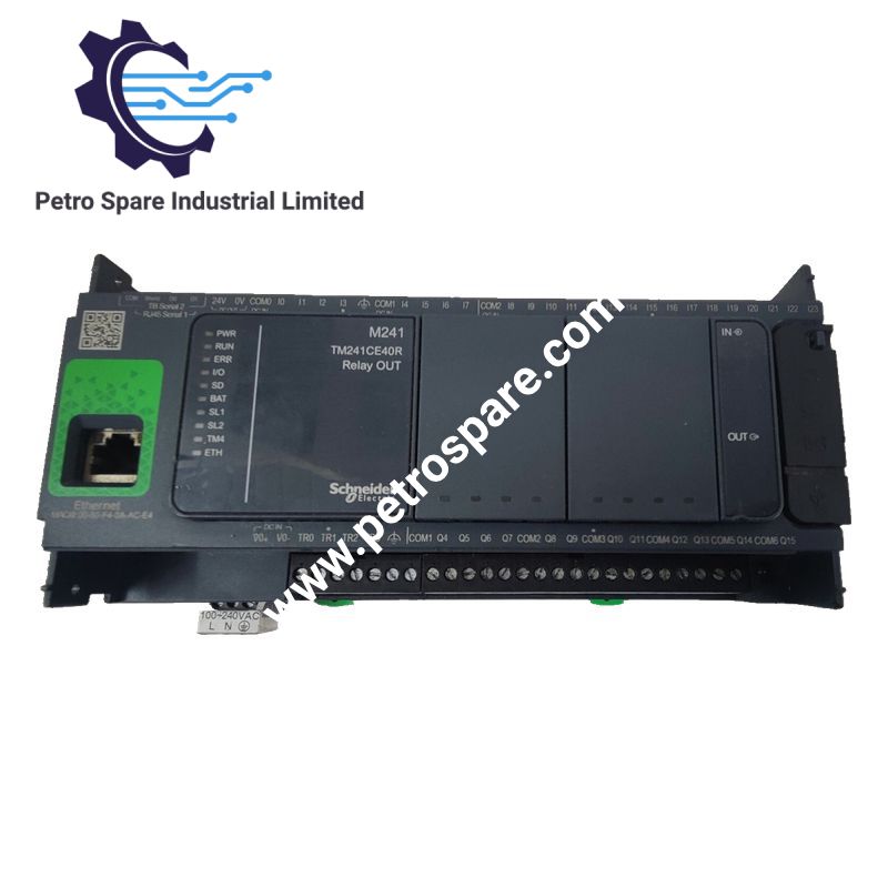 Schneider Electric TM241CE40R Modicon M241 ตัวควบคุมลอจิก