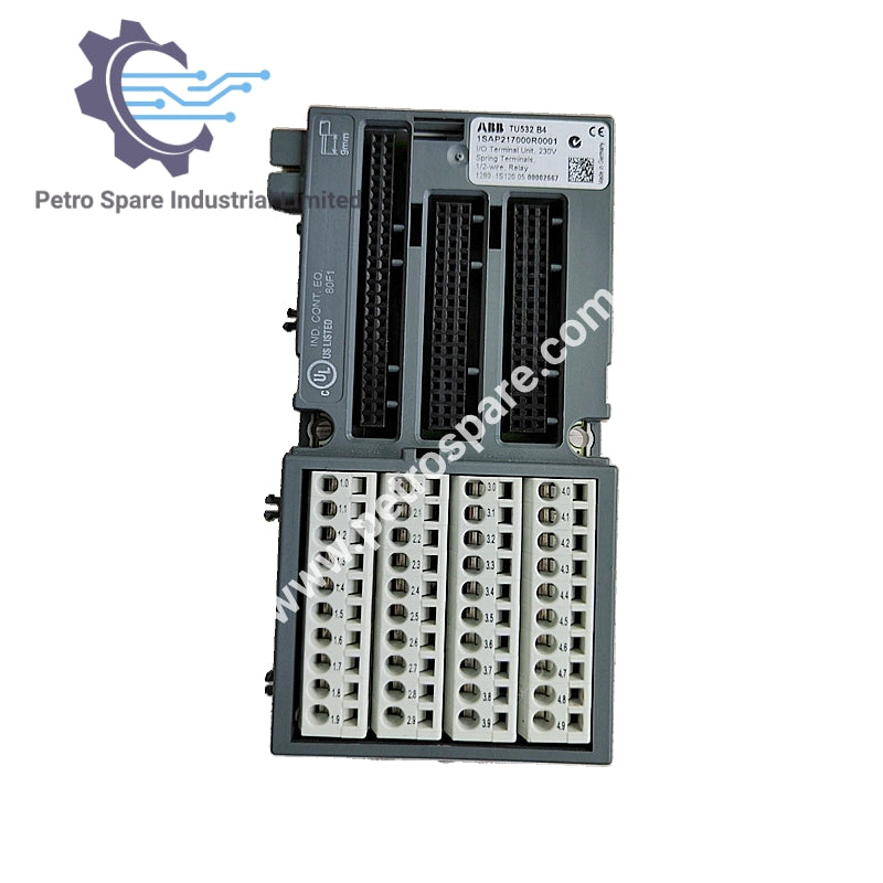 1SAP217000R0001 ABB TU532 I/O Terminal Unit for 230 Vac and Relay Modules